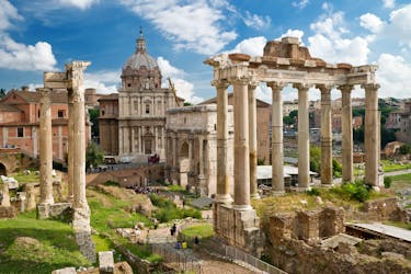 Rondleiding door het Colosseum en het Forum Romanum inclusief ophaalservice